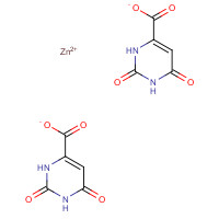 68399-76-8 OROTIC ACID ZINC SALT DIHYDRATE chemical structure