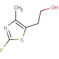 69243-03-4 2-(2-FLUORO-4-METHYLTHIAZOL-5-YL)ETHANOL chemical structure