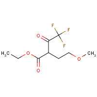 69243-08-9 4,4,4-TRIFLUORO-2-(2-METHOXYETHYL)-3-OXOBUTYRIC ACID ETHYL ESTER chemical structure