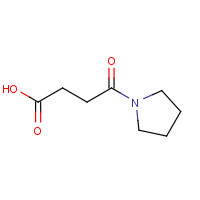 69338-35-8 4-OXO-4-PYRROLIDIN-1-YL-BUTYRIC ACID chemical structure