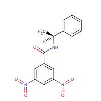 69632-31-1 (S)-(+)-N-(3,5-DINITROBENZOYL)-ALPHA-PHENYLETHYLAMINE chemical structure