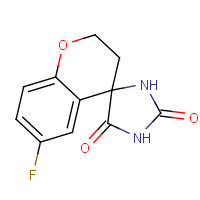 69684-83-9 6-FLUORO-4-CHROMANONE HYDANTOIN chemical structure
