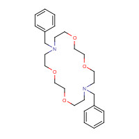 69703-25-9 N,N'-DIBENZYL-1,4,10,13-TETRAOXA-7,16-DIAZACYCLOOCTADECANE chemical structure