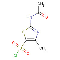 69812-29-9 2-ACETYLAMINO-4-METHYL-THIAZOLE-5-SULFONYL CHLORIDE chemical structure
