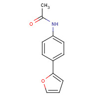 69836-64-2 N-(4-FURAN-2-YL-PHENYL)-ACETAMIDE chemical structure