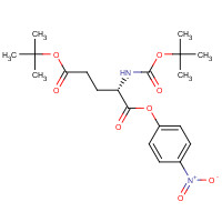 69876-58-0 BOC-GLU(OTBU)-ONP chemical structure