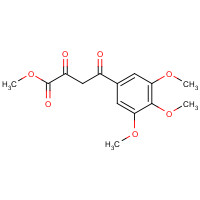 70311-74-9 2,4-DIOXO-4-(3,4,5-TRIMETHOXY-PHENYL)-BUTYRIC ACID METHYL ESTER chemical structure