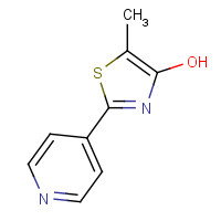 70547-50-1 5-METHYL-2-(4-PYRIDINYL)-1,3-THIAZOL-4-OL chemical structure