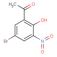 70978-54-0 5'-BROMO-2'-HYDROXY-3'-NITROACETOPHENONE chemical structure
