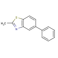 71215-89-9 2-Methyl-5-phenylbenzothiazole chemical structure
