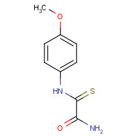 71369-81-8 2-(4-METHOXYPHENYLAMINO)-2-THIOXOACETAMIDE chemical structure