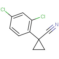 71463-55-3 1-(2,4-DICHLOROPHENYL)-1-CYCLOPROPYL CYANIDE chemical structure