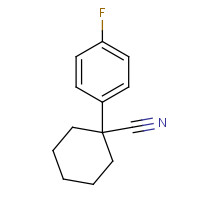 71486-43-6 1-(4-FLUOROPHENYL)CYCLOHEXANECARBONITRILE chemical structure