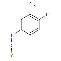 71672-88-3 4-BROMO-3-METHYLPHENYL ISOTHIOCYANATE chemical structure