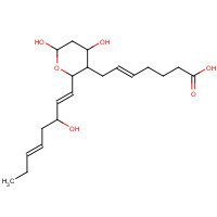 71953-80-5 9ALPHA,11,15S-TRIHYDROXY-THROMBA-5Z,13E,17Z-TRIEN-1-OIC ACID chemical structure