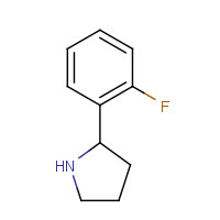 72216-04-7 2-(2-Fluorophenyl)pyrrolidine chemical structure