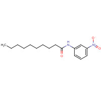 72298-61-4 DECANOYL M-NITROANILINE chemical structure