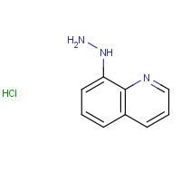 73031-21-7 N'-QUINOLIN-8-YL-HYDRAZINIUM,CHLORIDE chemical structure