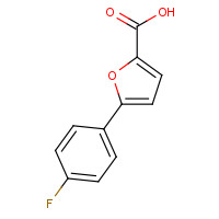 73269-32-6 5-(4-FLUORO-PHENYL)-FURAN-2-CARBOXYLIC ACID chemical structure