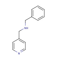 73325-67-4 BENZYL-PYRIDIN-4-YLMETHYL-AMINE chemical structure