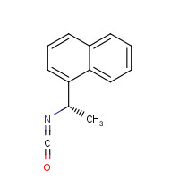73671-79-1 (S)-(+)-1-(1-NAPHTHYL)ETHYL ISOCYANATE chemical structure