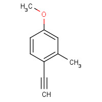 74331-69-4 1-Ethynyl-4-methoxy-2-methylbenzene chemical structure