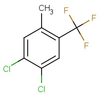 74483-51-5 3,4-Dichloro-6-(trifluoromethyl)toluene chemical structure