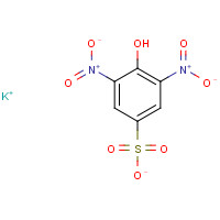 74525-39-6 3,5-DINITRO-4-HYDROXYBENZENESULFONIC ACID POTASSIUM SALT chemical structure