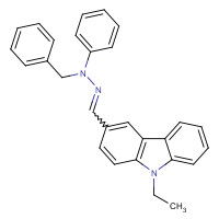 75238-79-8 9-ETHYLCARBAZOLE-3-CARBOXALDEHYDE N-BENZYL-N-PHENYLHYDRAZONE chemical structure