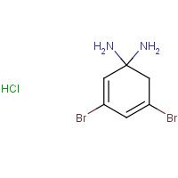 75568-11-5 3,5-DIBROMO-1,2-PHENYLENEDIAMINE MONOHYDROCHLORIDE chemical structure