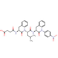 75651-69-3 SUC-PHE-LEU-PHE-PNA chemical structure