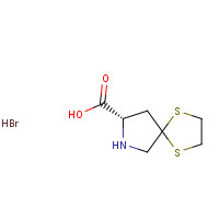 75776-79-3 1,4-Dithia-7-azaspiro[4,4]nonane-8-carboxylic acid hydrobromide chemical structure