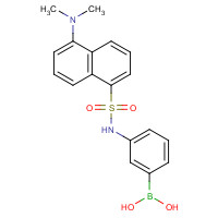 75806-94-9 3-(DANSYLAMINO)PHENYLBORONIC ACID chemical structure