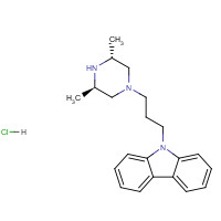 75859-03-9 9-[3-(CIS-3,5-DIMETHYL-1-PIPERAZINYL)PROPYL]-9H-CARBAZOLE DIHYDROCHLORIDE chemical structure