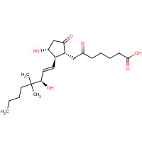 75874-32-7 16,16-DIMETHYL-6-KETO PROSTAGLANDIN E1 chemical structure