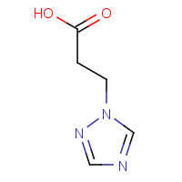 76686-84-5 3-(1H-1,2,4-TRIAZOL-1-YL)PROPANOIC ACID chemical structure