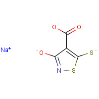 76857-14-2 Trisodium 4-carboxy-5-mercapto-3-hydroxy-isothiazole chemical structure