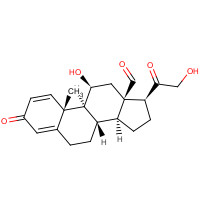 76959-24-5 1,4-PREGNADIEN-11-BETA,18,21-DIOL-3,20-DIONE chemical structure