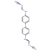 77021-80-8 BIPHENYL-4,4'-BIS(N'-CYANO-N-METHYLFORMAMIDINE) chemical structure