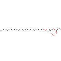 77133-35-8 1-O-HEXADECYL-2-O-ACETYL-SN-GLYCEROL chemical structure