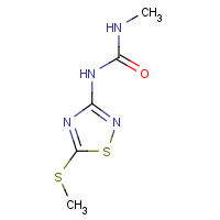 78430-01-0 1-METHYL-3-(5-METHYLTHIO-1,2,4-THIADIAZOL-3-YL)UREA chemical structure