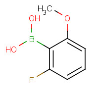 78495-63-3 2-Fluoro-6-methoxyphenylboronic acid chemical structure