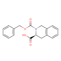 79261-58-8 (3S)-2-CARBOBENZOXY-1,2,3,4-TETRAHYDROISOQUINOLINE-3-CARBOXYLIC ACID chemical structure