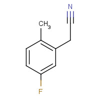 80141-97-5 5-Fluoro-2-methylbenzyl cyanide chemical structure