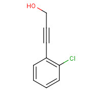 80151-26-4 3-(2-CHLOROPHENYL)PROP-2-YN-1-OL chemical structure