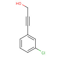 80151-33-3 3-(3-CHLOROPHENYL)PROP-2-YN-1-OL chemical structure