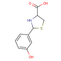80457-74-5 2-(3-HYDROXY-PHENYL)-THIAZOLIDINE-4-CARBOXYLIC ACID chemical structure