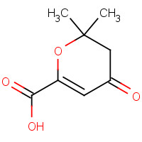 80866-93-9 3,4-DIHYDRO-2,2-DIMETHYL-4-OXO-2H-PYRAN-6-CARBOXYLIC ACID chemical structure
