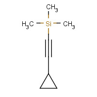 81166-84-9 CYCLOPROPYL(TRIMETHYLSILYL)ACETYLENE chemical structure