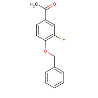 81227-99-8 1-[4-(BENZYLOXY)-3-FLUOROPHENYL]-1-ETHANONE chemical structure